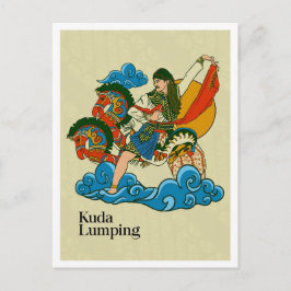 Kuda Lumping Javaanse cultuur Indonesië Briefkaart