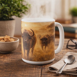 Kudde Afrikaanse buffels: kracht & eenheid in wild Koffiemok