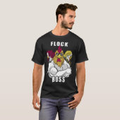 kudde baas kudde baas Huhn liefde hanen 1 T-shirt (Voorkant volledig)