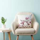 Kudde Blommor Det mesta är omöjligt Kussen (Stoel)