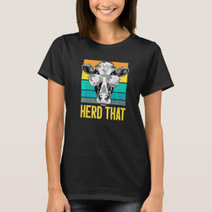 Kudde Die Retro Boerenkoeien T-shirt