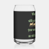 Kudde Humor Blikvorm Glas (Rechts)