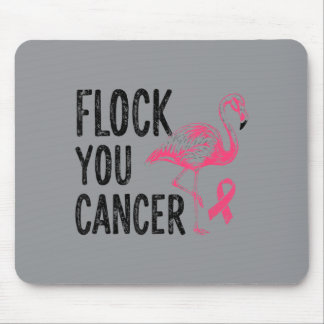Kudde Kanker Flamingo Grappige Borstkanker Roze Muismat