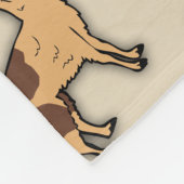 Kudde Lama's Fleece Deken (Hoek)