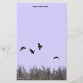 kudde ravens briefpapier (Voorkant)