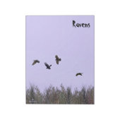 kudde ravens notitieblok (Linkerzijde)