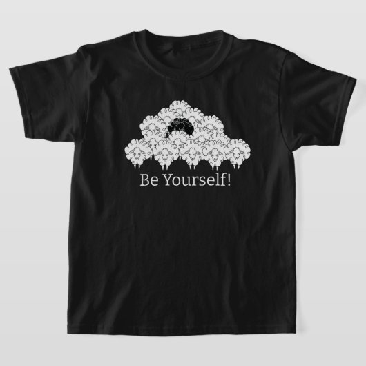 Kudde schapen t-shirt (Laagn)