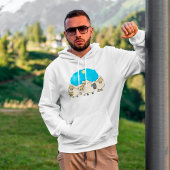 kudde van Mannen schapen Hoodie