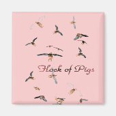 Kudde Varkens Magnet (Voorkant)