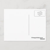 kudde wilde konik paarden briefkaart (Achterkant)