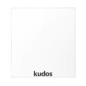 Kudos® Notitieblok (Voorkant)