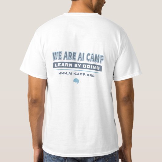KUDOS thema AI Camp T-shirt (Achterkant)