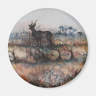 Kudu Bull voor Savannah Magneet