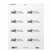  Kudu Etiket (Full Sheet)