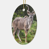 Kudu. Keramisch Ornament (Links)