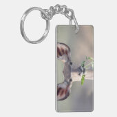 Kudu portret sleutelhanger (Voorkant Links)