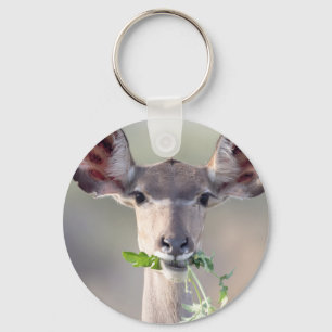 Kudu portret sleutelhanger