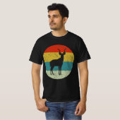 kudu retro  silhouette 70s t-shirt (Voorkant volledig)