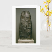 Kudurru of Nazimaruttash, King of Babylon, c.1328- Kaart (Gele Bloem)