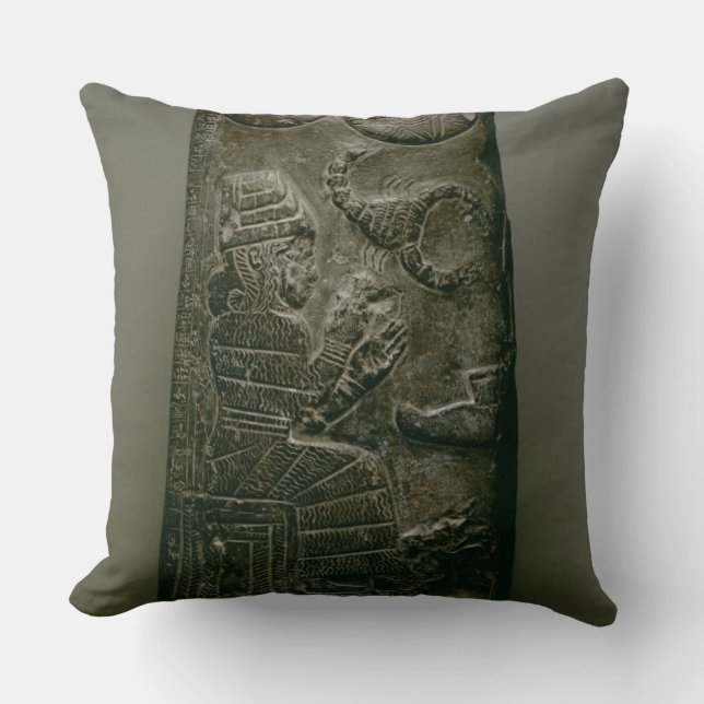 Kudurru of Nazimaruttash, King of Babylon, c.1328- Kussen (Voorkant)