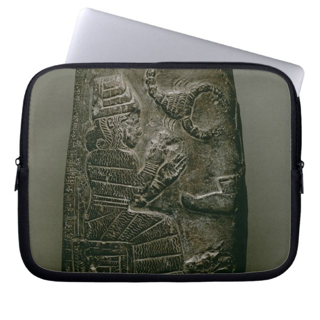 Kudurru of Nazimaruttash, King of Babylon, c.1328- Laptop Sleeve (Voorkant)