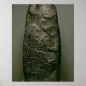 Kudurru of Nazimaruttash, King of Babylon, c.1328- Poster (Voorkant)