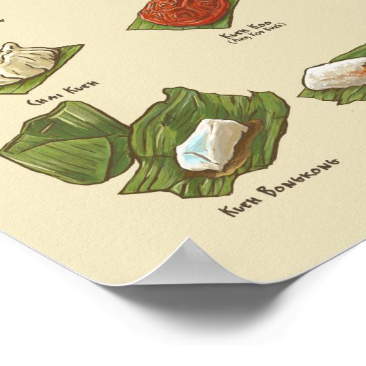 Kueh | 粿 I (A3) Poster (Hoek)