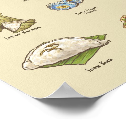 Kueh | 粿 II (A3) Poster (Hoek)