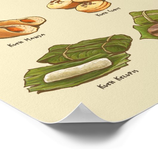 Kueh | 粿 IV (A3) Poster (Hoek)