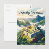 Kuelap Archeologisch Complex Peru Briefkaart (Voorkant / Achterkant)