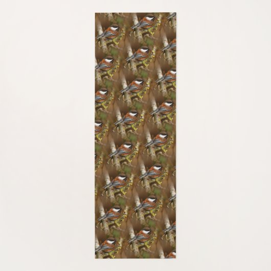 Kuffelkaas op de peren yogamat (Achterkant)