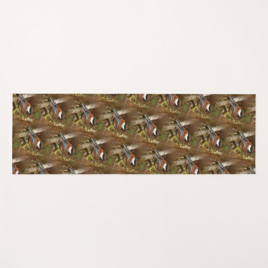 Kuffelkaas op de peren yogamat (Voorkant (horizontaal))