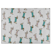 Kuffelkaas van dachshunds snijplank (Voorkant)