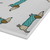 Kuffelkaas van dachshunds snijplank (Hoek)