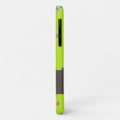 Kuffelkatten op groen Case-Mate iPhone case (Achterkant/links)