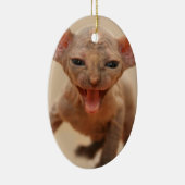 Kuffelkeuk met tong uit keramisch ornament (Rechts)