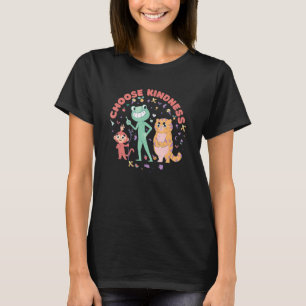 Kuffelkikker, aap- en kattenvriend kiezen K T-shirt