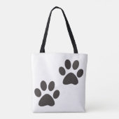 Kuffels Dierlijke huisdieren Dog Cat Canvas tas (Achterkant)