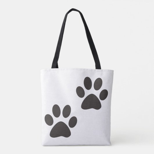 Kuffels Dierlijke huisdieren Dog Cat Canvas tas (Achterkant)