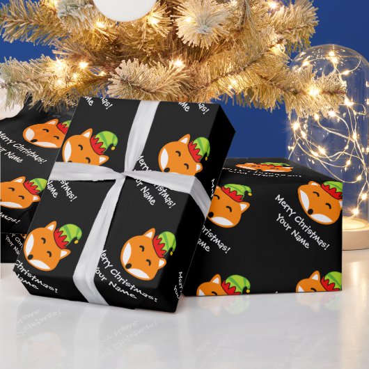 Kuffelvos kerstpapier voor kinderen cadeaupapier (Feestdagen)
