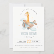 Kuffenblauw vliegend boven Giraffe dierlijk gewas