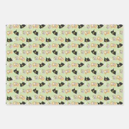 Kuffettenpakpapier Inpakpapier Vel (Voorkant 3)