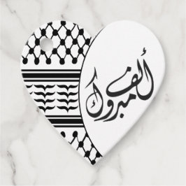 Kufiya Mabrook Arabische Favor Tag Bedankjes Labels