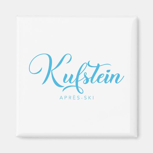 KUFSTEIN Apres-Ski Magneet (Voorkant)