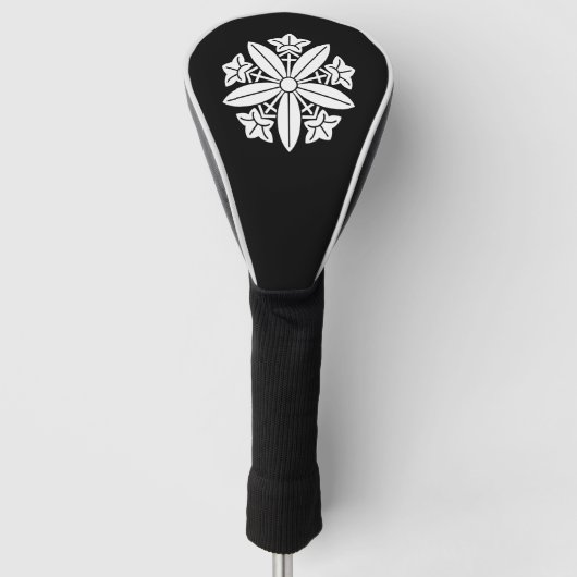 Kuga gentiaan wiel golfheadcover (Voorkant)