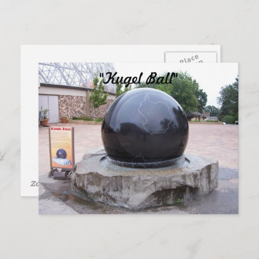 Kugel Ball Briefkaart (Voorkant / Achterkant)