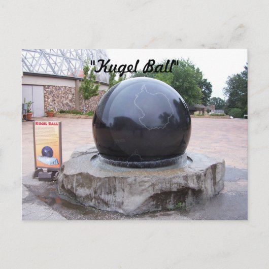 Kugel Ball Briefkaart (Voorkant)