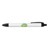 Kugelschreiber "Silixara" Zwarte Inkt Pen (Bovenkant)