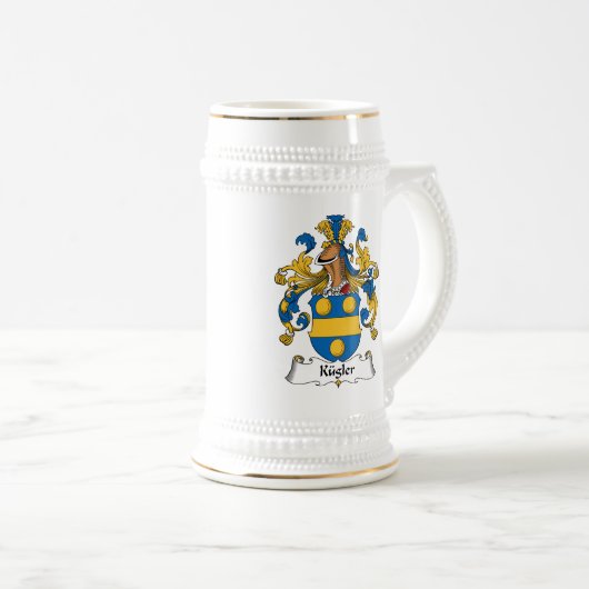 Kugler Family Crest Bierpul (Voorkant rechts)