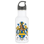 Kugler Family Crest Waterfles (Voorkant)